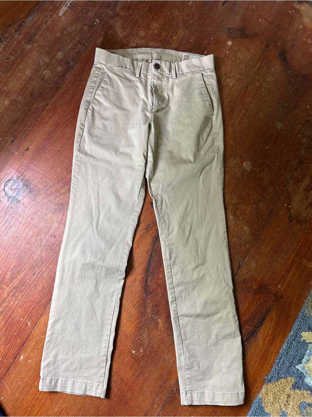 Men's Khaki Gap Chino Pants - Classic Fit 29/32